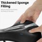 B Basic Sponge_WEST BIKING Comfortable Gel Bicycle Saddle Spring Shock Absorption MTB Road Bike Soft
