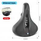 B Widen Sponge_WEST BIKING Comfortable Gel Bicycle Saddle Spring Shock Absorption MTB Road Bike Soft