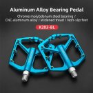 K203-BL_ROCKBROS Bike Pedals Aluminum Alloy Anti-slip Bicycle Pedals Ultralight Sealed Bearing One-p K203-BL_ROCKBROS Bike Pedals Aluminum Alloy Anti-slip Bicycle Pedals Ultralight Sealed Bearing One-p