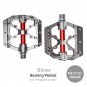 X12s Anode Silver_3 Bearings Bicycle Pedals Ultralight Anti-slip CNC BMX MTB Road Bike Pedal Cycling