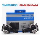 PD M520_SHIMANO Original PD M520 PD M540 MTB Mountain Bike Bicycle Pedals Cycle Self-locking Lock Pe