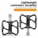 113 Titanium Axle_WEST BIKING Ultralight Bicycle Pedal Titanium/CR-MO Axle 3 Bearings Bike Pedal Ant