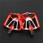 2Bearings Silver 080_WEST BIKING Anti-slip Cycling Pedals 9/16" Ultralight DU Bearing MTB Mountain R