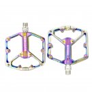 S-100 colorful_Bicycle Pedals Color Ultralight Aluminum Alloy Colorful Sealeds Bearing Foot Pedal MT