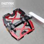 Y06-silver Blue Red_Bicycle Pedal Ultralight Aluminium Alloy 3 Bearings Bicycle Pedals 14 colors Roa