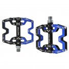 Y08-Black blue_Bicycle Pedal Ultralight Aluminium Alloy 3 Bearings Bicycle Pedals 14 colors Road MTB Y08-Black blue_Bicycle Pedal Ultralight Aluminium Alloy 3 Bearings Bicycle Pedals 14 colors Road MTB