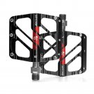 3 Bearing-Black_BUCKLOS Non-slip Bicycle Pedal 3 Bearings Flat/Platform Mtb Pedals 9/16" CNC AL Moun