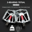 083Silver Ultralight_WEST BIKING MTB Bicycle Pedals Ultralight CNC Aluminium Alloy Anti-Slip Road Bi 083Silver Ultralight_WEST BIKING MTB Bicycle Pedals Ultralight CNC Aluminium Alloy Anti-Slip Road Bi