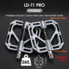 LDT1 PRO Silver_WEST BIKING Ultralight MTB Pedals 3 Bearings Bicycle Titanium Alloy Axle Flat Pedals LDT1 PRO Silver_WEST BIKING Ultralight MTB Pedals 3 Bearings Bicycle Titanium Alloy Axle Flat Pedals