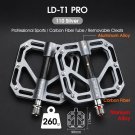 LDT1 PRO Silver_WEST BIKING Ultralight MTB Pedals 3 Bearings Bicycle Titanium Alloy Axle Flat Pedals LDT1 PRO Silver_WEST BIKING Ultralight MTB Pedals 3 Bearings Bicycle Titanium Alloy Axle Flat Pedals