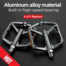 37210003004_ROCKBROS Bicycle Pedals Save Effort Aluminum Alloy Anti-slip MTB Road Mountain Reflectiv