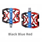 Y06-Black Blue Red_Bicycle Pedals Ultralight Aluminium Alloy Anti-Slip CNC BMX MTB Road Bike Pedal C