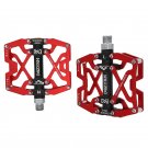 Y06-Red_Bicycle Pedals Ultralight Aluminium Alloy Anti-Slip CNC BMX MTB Road Bike Pedal Cycling Seal