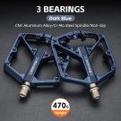 3 Bearing 109Blue_WEST BIKING MTB Cycling Pedals Sealed Bearing Ultralight Aluminum Alloy Footboard 