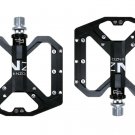 black_ENZO Flat Foot Ultralight Mountain Bike Pedals MTB CNC Aluminum Alloy Sealed 3 Bearing Anti-sl black_ENZO Flat Foot Ultralight Mountain Bike Pedals MTB CNC Aluminum Alloy Sealed 3 Bearing Anti-sl