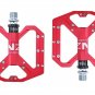 black_ENZO Flat Foot Ultralight Mountain Bike Pedals MTB CNC Aluminum Alloy Sealed 3 Bearing Anti-sl