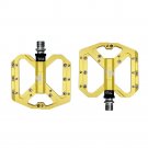 Golden_ENZO Flat Foot Ultralight Mountain Bike Pedals MTB CNC Aluminum Alloy Sealed 3 Bearing Anti-s