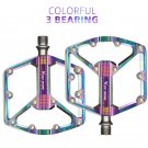 3 Bearings Colorful_WEST BIKING Widen Bicycle Pedals Colorful 3 Bearing Aluminum Road BMX MTB Bike A 3 Bearings Colorful_WEST BIKING Widen Bicycle Pedals Colorful 3 Bearing Aluminum Road BMX MTB Bike A