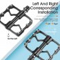 MTB Titanium_WEST BIKING 3 Bearings Bicycle Pedal Ultralight Carbon Fiber Axle Hollow Pedal Road Cyc