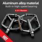 37210003004_ROCKBROS Bicycle Pedals Save Effort Aluminum Alloy Anti-slip MTB Road Mountain Reflectiv