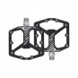 K203 red_ENLEE MTB Bicycle Pedal Aluminum Alloy Wide Flat XC DH Bicycle Pedal Ultra Light Bicycle Pe