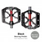 X12S-Anode black_Bicycle Pedals Ultralight Anti-slip CNC BMX MTB Road Bike Pedal Cycling 3 Sealed Be