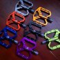 Red_2020 New Flat Bike Pedals MTB Road 3 Sealed Bearings Bicycle Pedals Mountain Bike Pedals Wide Pl