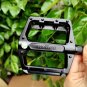 silver_MTB WELLGO Double DU-VB087 Pedal Mountain Bike Bearing pedals Bicycle Anti-skid Treadle Acces