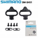 SH51 Without nut_SHIMANO SPD SM SH51 SH56 Pedal Cleats Plate Bike Float Mountain Bicycle Cleats SH51