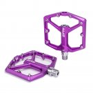 JT07-Purple_ZTTO MTB CNC Aluminum Alloy Ultralight Flat Pedal AM Enduro Bike Smooth Bearings 9/16 Th