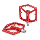 JT07-Red_ZTTO MTB CNC Aluminum Alloy Ultralight Flat Pedal AM Enduro Bike Smooth Bearings 9/16 Threa