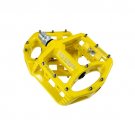 Yellow_White Pedals For Bicycle Magnesium Alloy Road Bike Pedal Cycling Ultralight MTB Pedal Lightwe