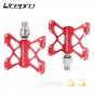 black_Quick release pedal hollow ultra-light folding bike anti-theft pedal litepro for brompton bird