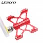 Yellow_Quick release pedal hollow ultra-light folding bike anti-theft pedal litepro for brompton bir