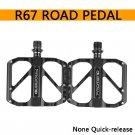 R67_Quick Release Folding Bike Pedal Ultra-light Aluminum Alloy MTB Road Bike Non-slip Bicycle Pedal