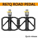 R67Q Quick-Release_Quick Release Folding Bike Pedal Ultra-light Aluminum Alloy MTB Road Bike Non-sli