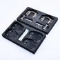 red Titanium axis_New Lollipop Titanium Alloy Axle Road Bicycle Pedals ultra-light self-locking peda