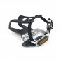 silver_Wellgo M248 Bicycle Non-slip Pedal MTB Road Bike Pedals Aluminum Alloy Bearing Pedal With Dog