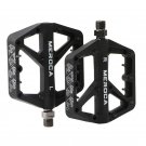 Black_Bicycle Pedals Mountain Bike Nylon Pedal Flat Bike Pedals MTB Road 3 Sealed Bearings Bicycle P Black_Bicycle Pedals Mountain Bike Nylon Pedal Flat Bike Pedals MTB Road 3 Sealed Bearings Bicycle P
