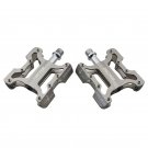 MZ-715  Silver_MZYRH Bicycle Pedals Ultralight Anti-slip CNC BMX MTB Road Bike Pedal Cycling 3 Seale