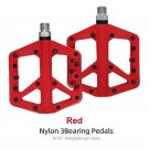 MZ929 red_MZYRH Bike Pedal Nylon 3 Bearing Bicycle Pedals Ultra-Light Anti-Slip Road MTB Pedal Wate MZ929 red_MZYRH Bike Pedal Nylon 3 Bearing Bicycle Pedals Ultra-Light Anti-Slip Road MTB Pedal Wate