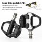 LP-R21_ROCKBROS SPD-SL Cycling Road Bike Bicycle Self-locking Pedals Ultralight Aluminum Alloy 2 Sea