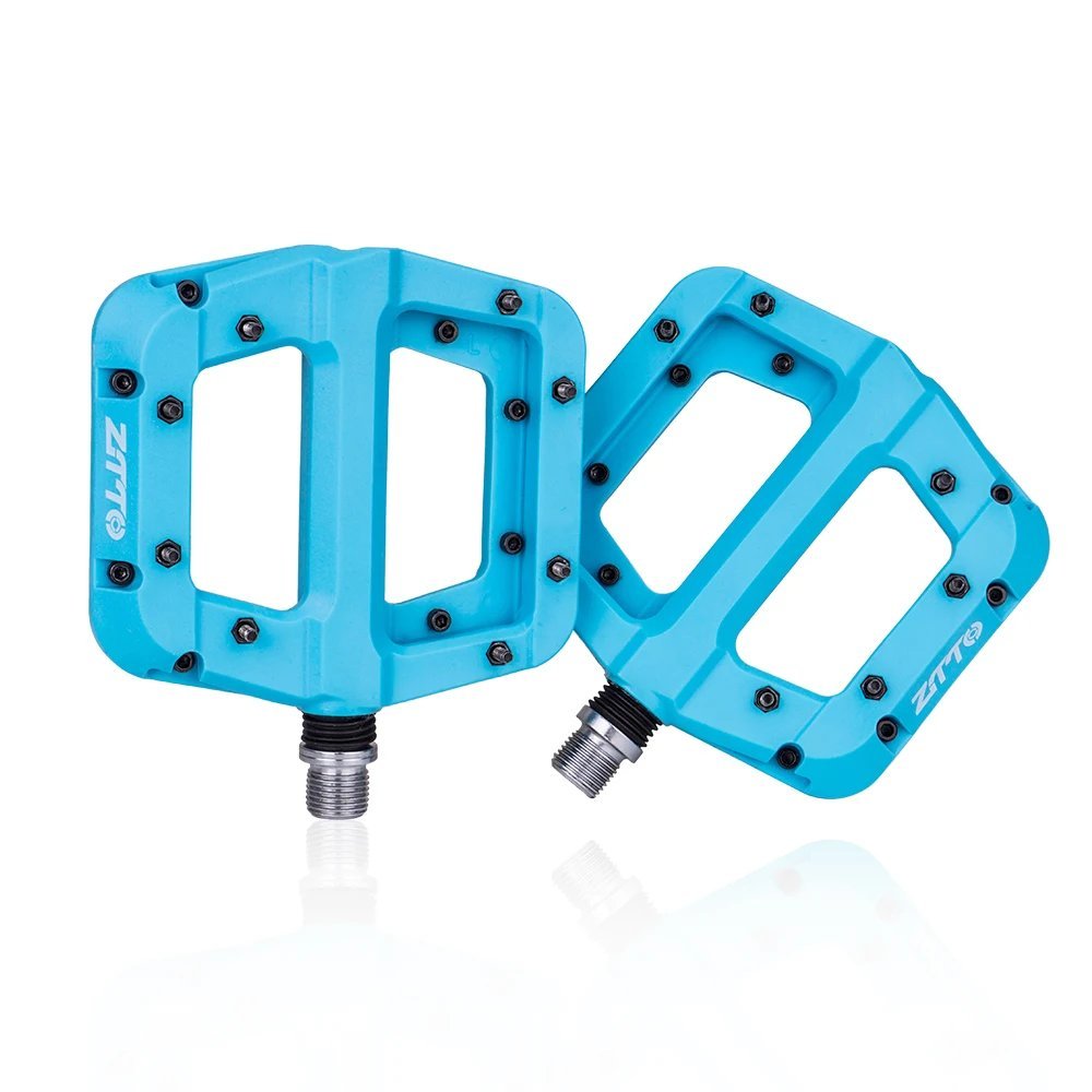 ZTTO K991 Blue_ZTTO MTB Bearings Ultralight Flat Pedal Chester XC Race AM Mountain BMX Face Anti-sli