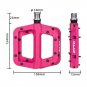 ZTTO K991 Blue_ZTTO MTB Bearings Ultralight Flat Pedal Chester XC Race AM Mountain BMX Face Anti-sli