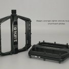 black_2024New SHANMASHI DH mountain bike fat comfort pedal 3 bearing bicycle flat pedal aluminum all