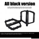 black_SHANMASHI 2024New CNC aluminum alloy light weight bearing mountain bike pedal polishing treatm