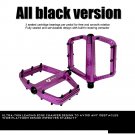 PURPLE_SHANMASHI 2024New CNC aluminum alloy light weight bearing mountain bike pedal polishing treat