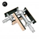 Black_SMS Ultralight Aluminum Alloy Pedals for MTB Road Bike, Non-slip, Classical and Wooden Retro S Black_SMS Ultralight Aluminum Alloy Pedals for MTB Road Bike, Non-slip, Classical and Wooden Retro S