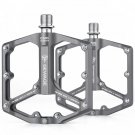Titatium_2024 Flat Bike Pedals Wide Platform MTB Bicycle Pedals Lightweight Aluminum 9/16" Sealed Be