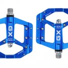 Blue_GX flat foot pedal Sealed Bike Pedals CNC Aluminum Body For MTB Road Mountain Bike 3 Bearing Bi Blue_GX flat foot pedal Sealed Bike Pedals CNC Aluminum Body For MTB Road Mountain Bike 3 Bearing Bi